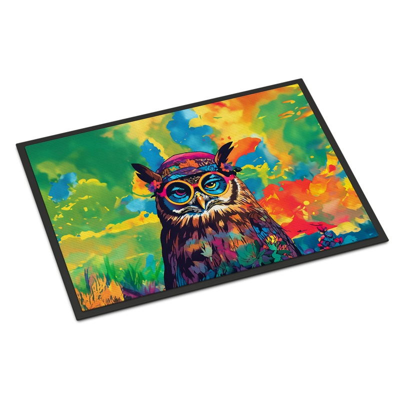 Hippie Animal Owl Doormat