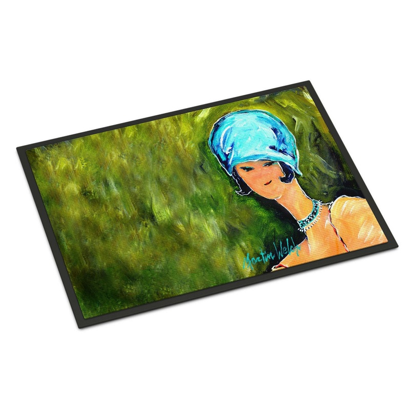 Young Voncile Still in High School Doormat - 24x36 Decorative Floor Mat  Indoor/Outdoor Rug with Artistic Flair MW1237JMAT - Large 24x36  Indoor/Outdoor Floor Mats with Artistic Flair