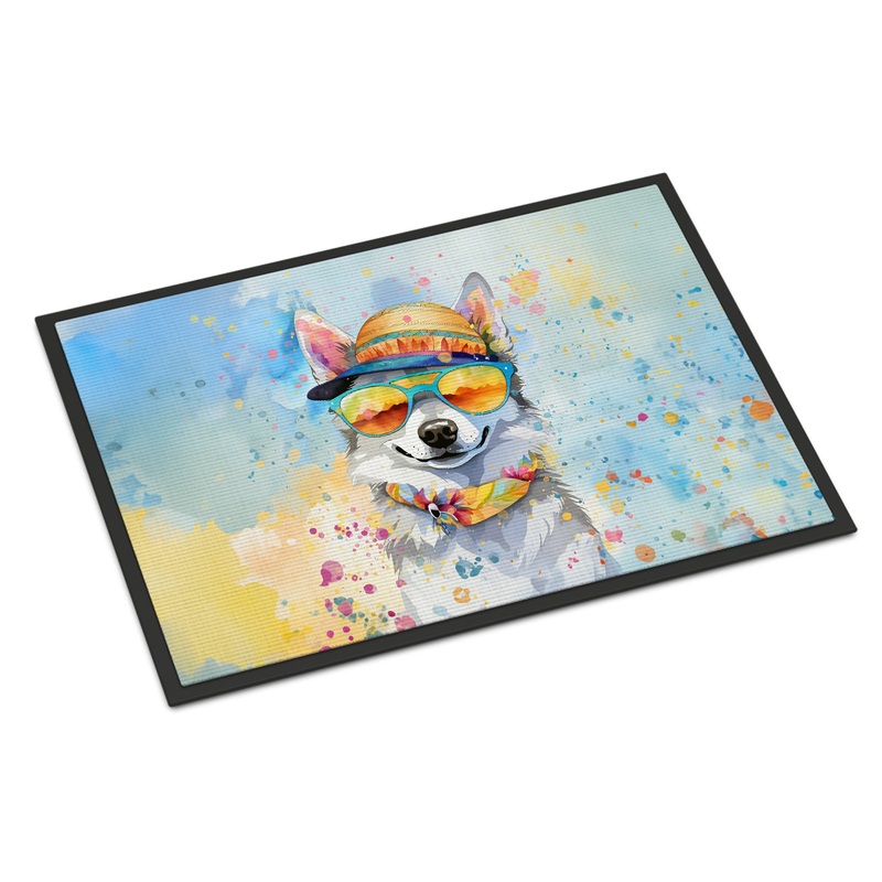 Alaskan Klee Kai Hippie Dawg Doormat