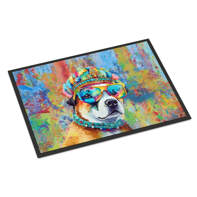 Akita Hippie Dawg Doormat