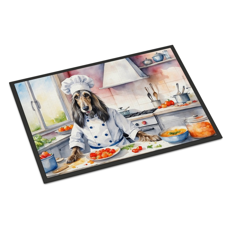 Afghan Hound The Chef Doormat
